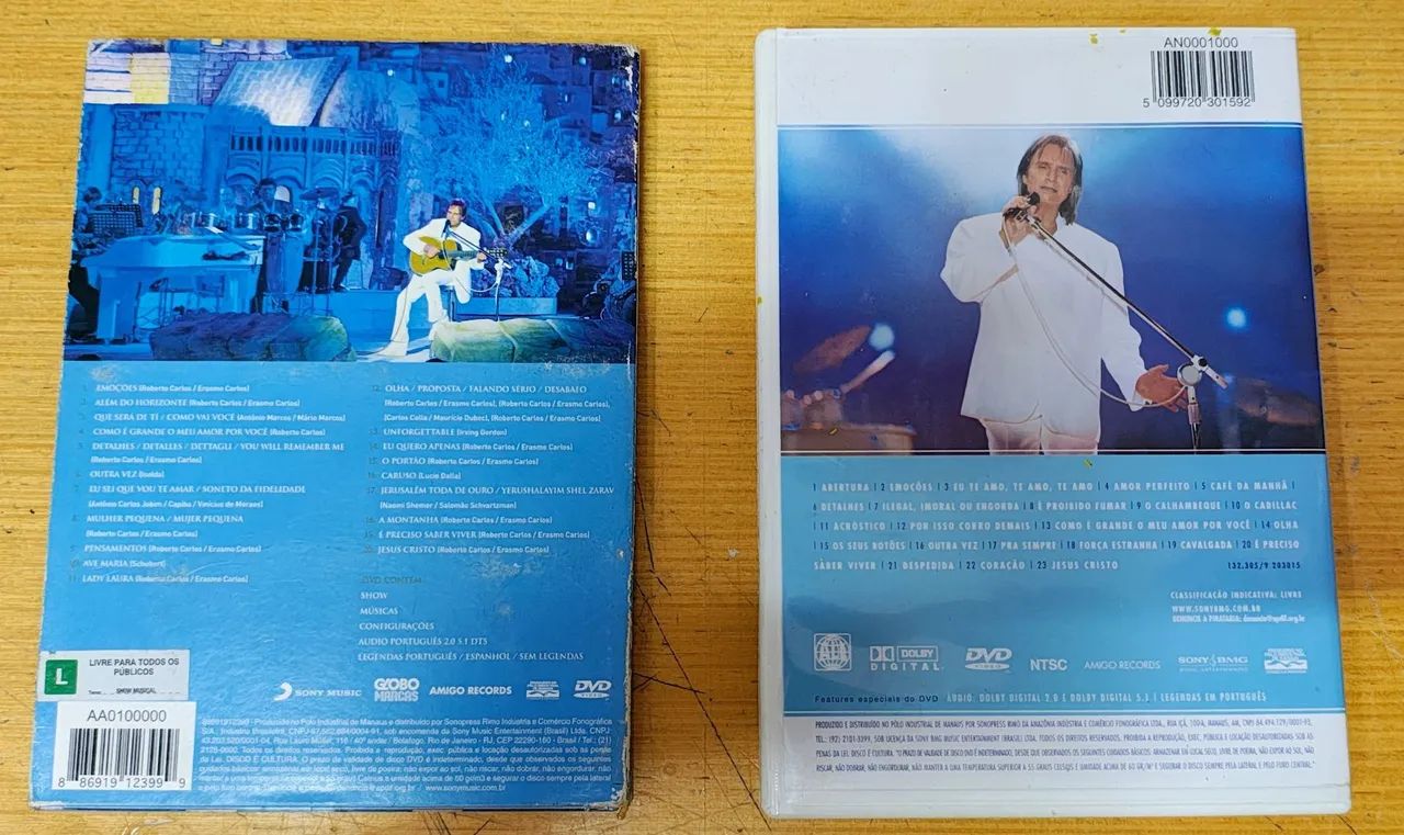 DVDs Roberto Carlos - Foto 4