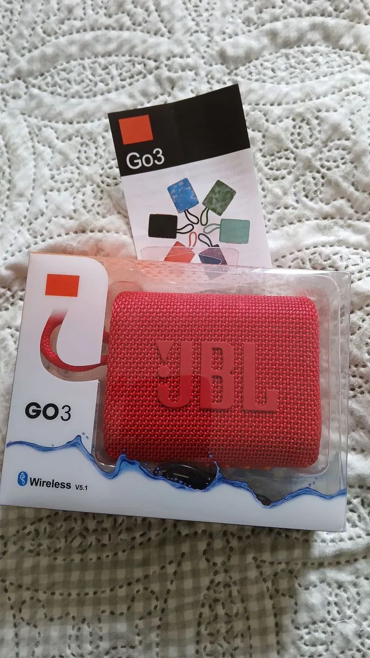 Caixa de Som JBL GO3