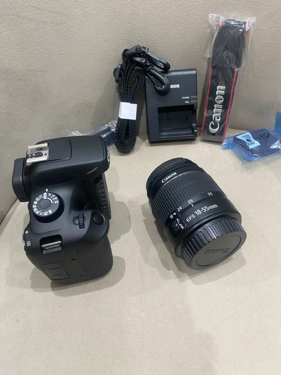 Câmera Canon DSLR com Lente T100 - Foto 5