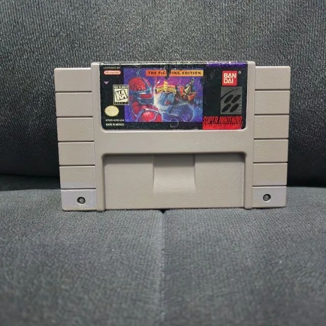 Power Rangers The Fighting Edition Super Nintendo Original Snes Olx pay