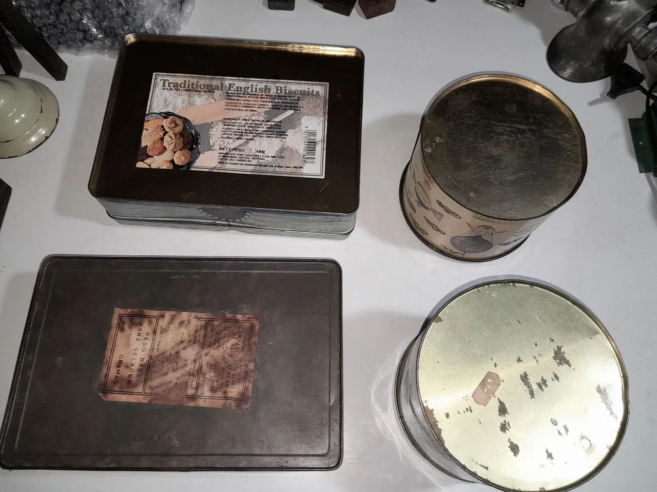 Latas antigas  - Foto 2