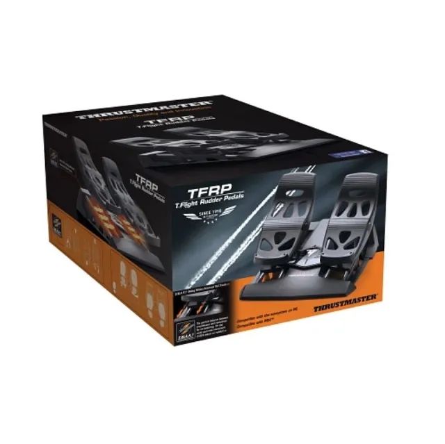 Pedais thrustmaster Simulação de vôo