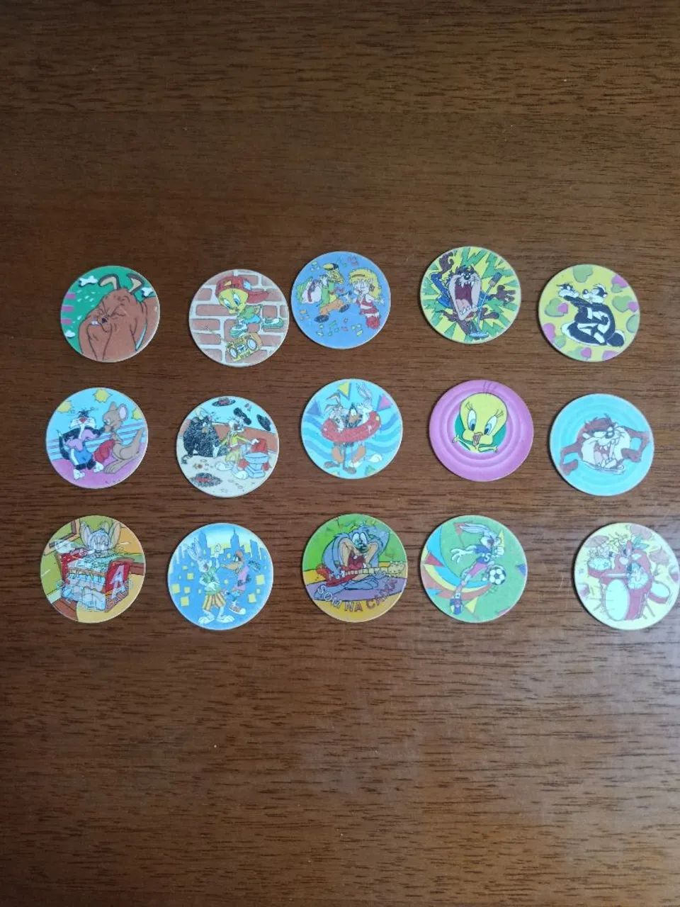 Coleção de Tazos Looney Tunes 