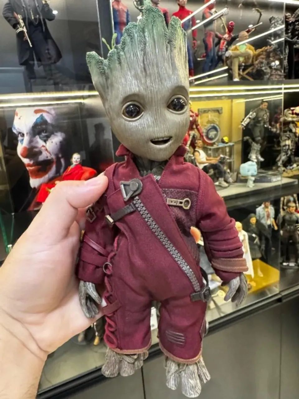 Baby groot hot toys - Guardiões da galáxia 2 - life size 1/1