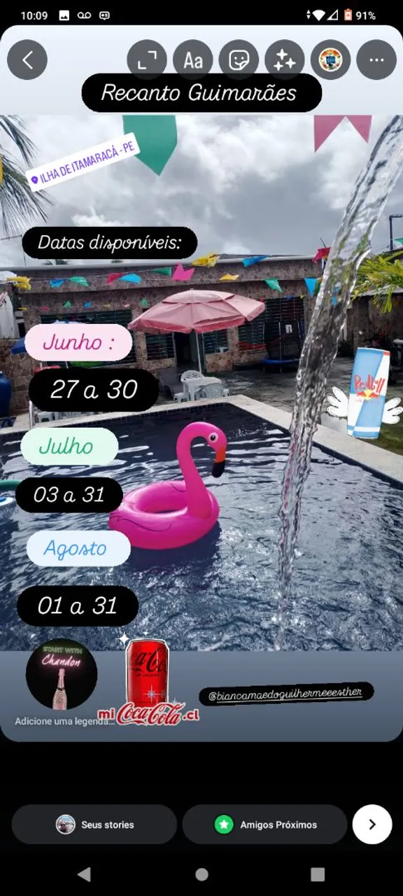 Casa de praia Itamaracá Recanto Guimarães