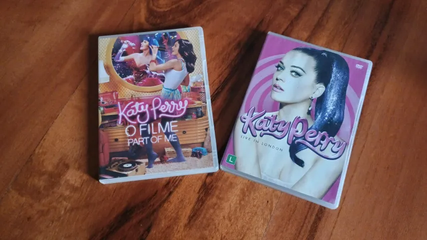 KATY PERRY - 2 DVDS (KATY PERRY - O FILME E KATY PERRY - LIVE IN LONDON)