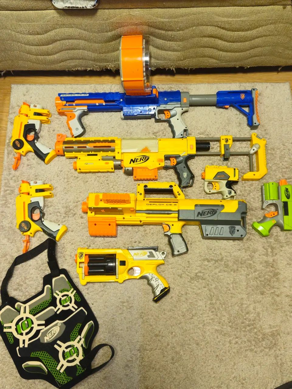 Conjunto de Armas Nerf - Brinquedo