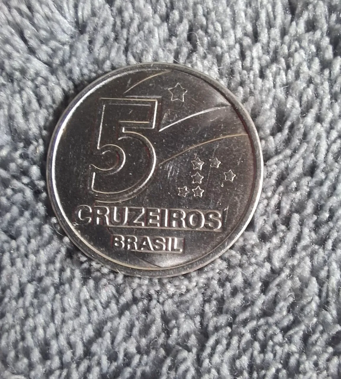 Moeda de 5 Cruzeiros do Brasil