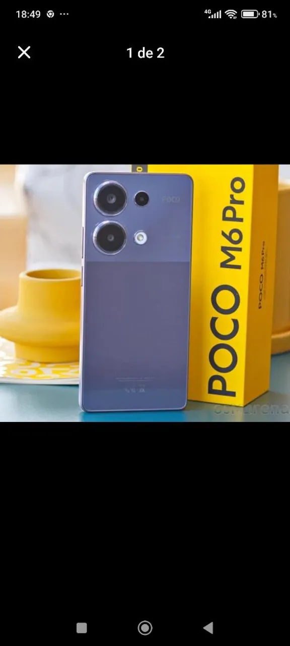 V ou T Poco M6 Pro por Samsung A55 
