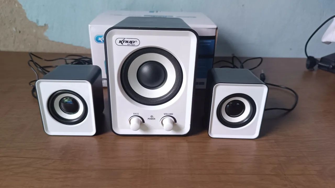 Caixa de Som 2.1 Knup - Foto 2