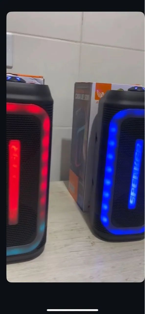 CAIXA DE SOM RGB 50W - Foto 2