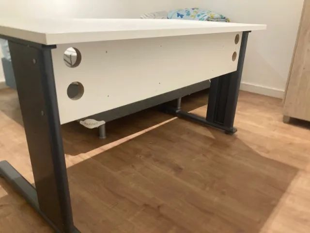 Mesa Escritório + Cômoda Gaveteiro Usados para Trabalho Home Office - Foto 3