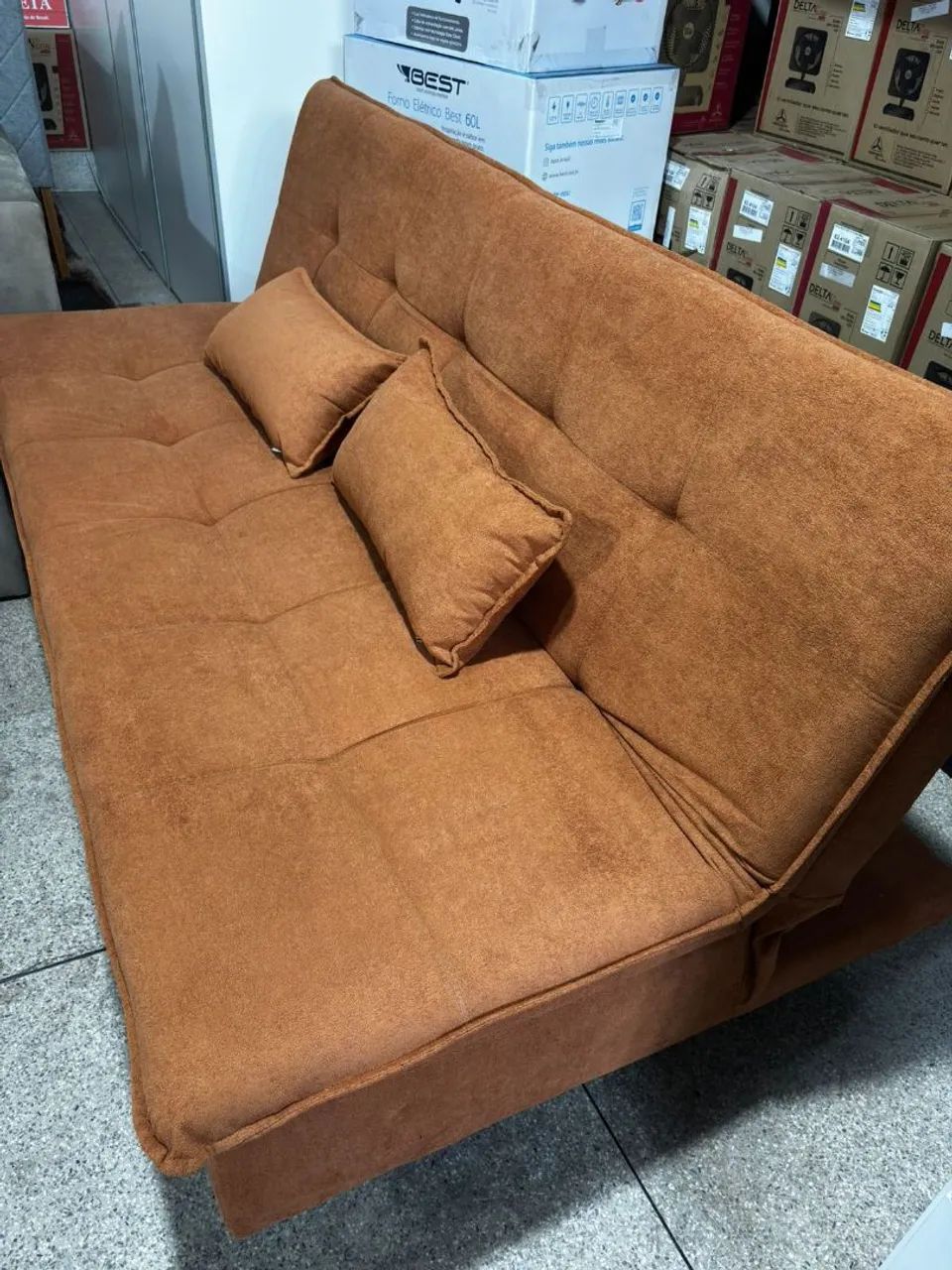 Sofá cama opções de cores 1,95m largura - Foto 2