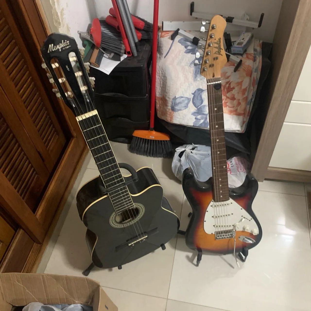 Violão e guitarra