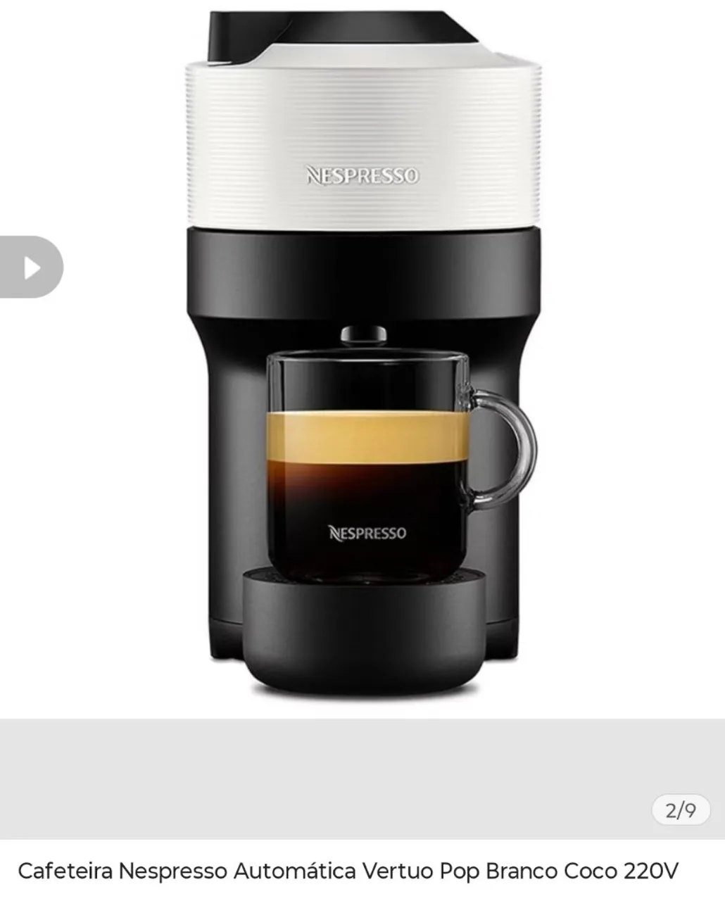 Cafeteira Nespresso Vertuo em Ótimo Estado