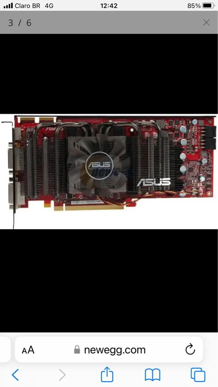  ASUS Radeon HD 4870 AMD 1 GB GDDR5 - Foto 5