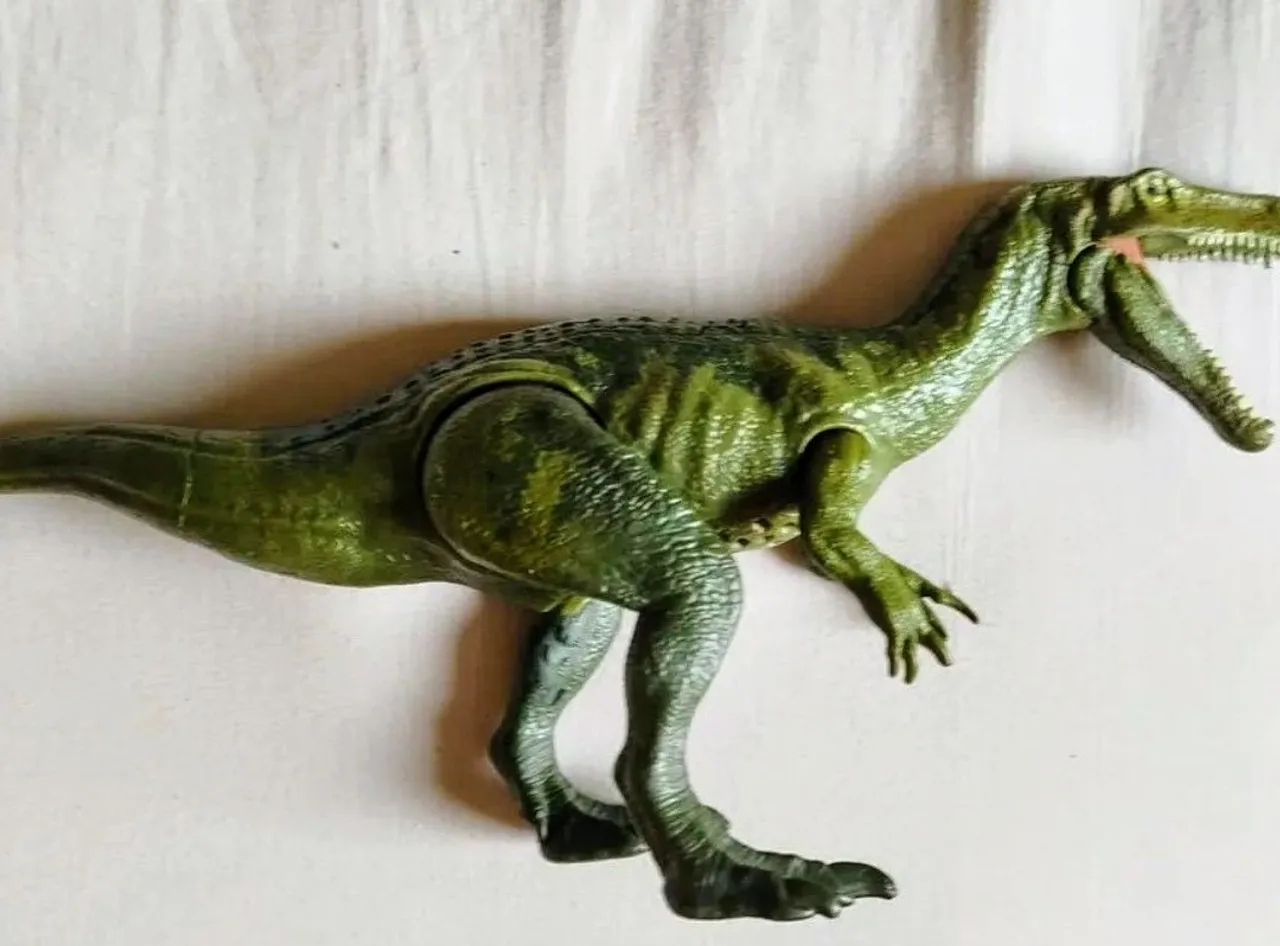 Barionyx Jurassic world verde