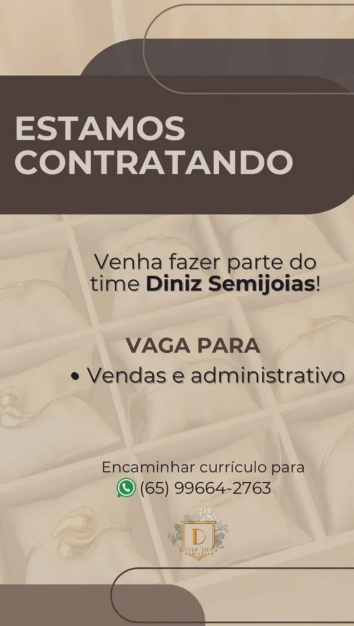 Precisa de vendedora/ conhecimento administrativo