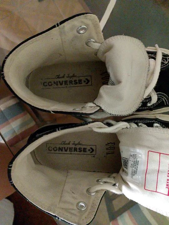 Converse All Star Preto - Tênis Clássico Tam.33 - Foto 6