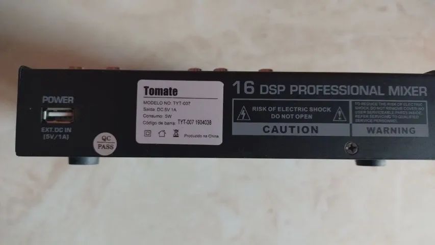 Mesa de Som Profissional (Tomate 7) - Foto 3