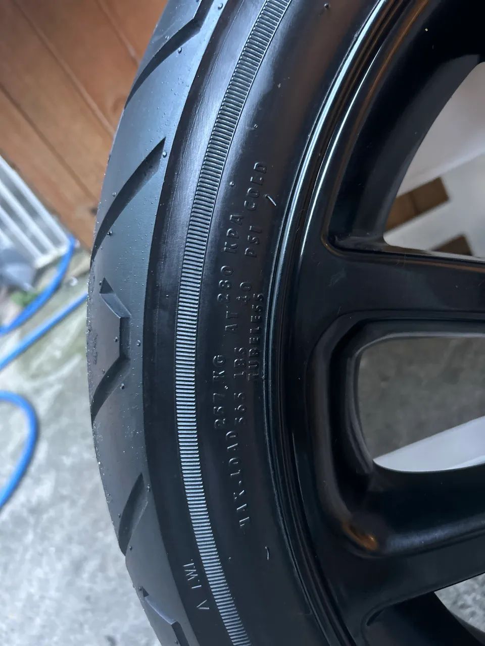 Step roda bmw com case de couro original - Foto 2