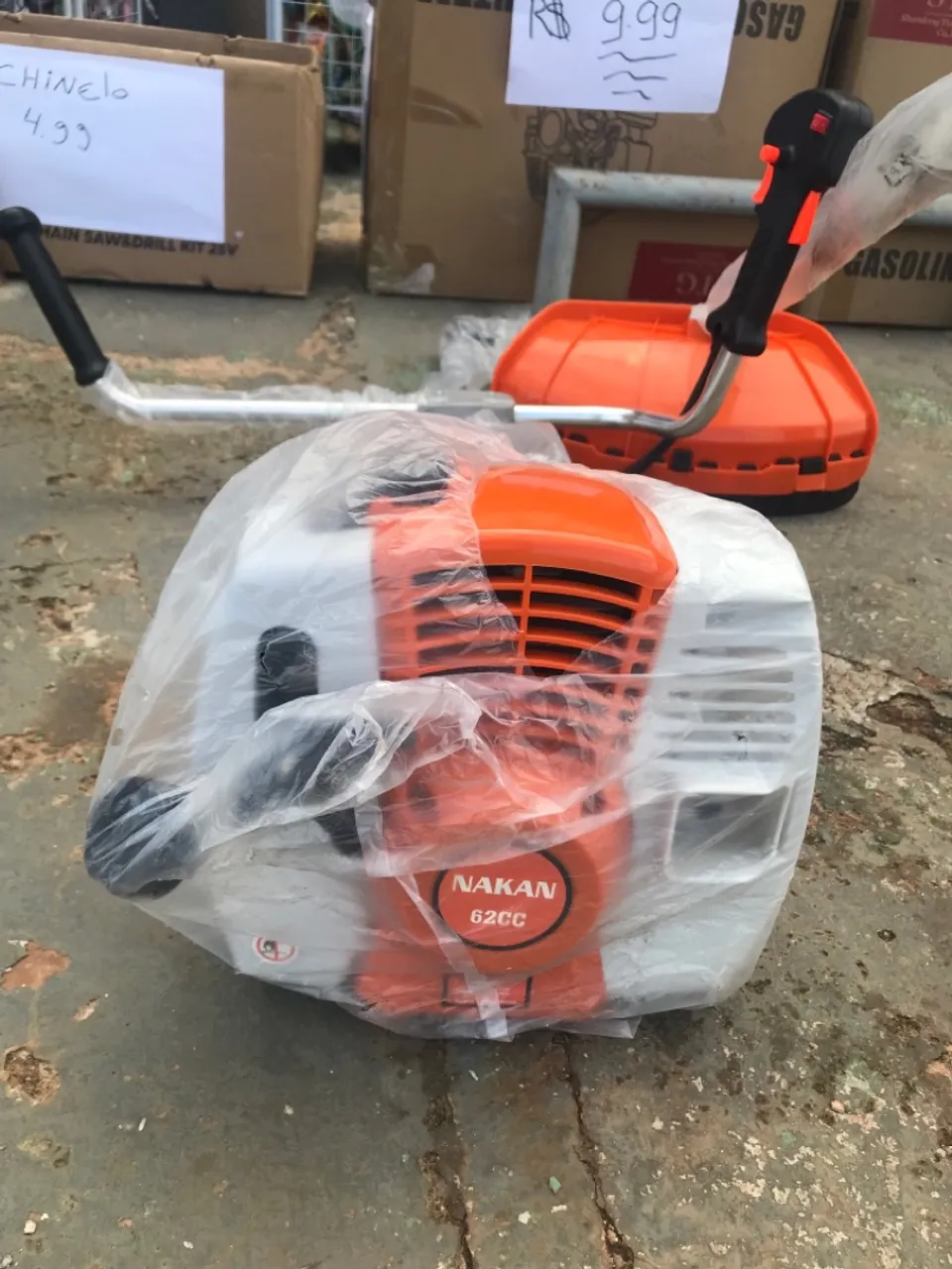 Roçadeira nakan 62 cc pra sair logo