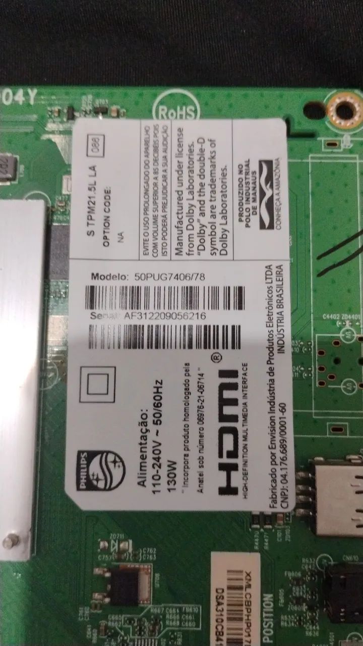 Placa tv Philco 50pug7406/78 - Foto 2