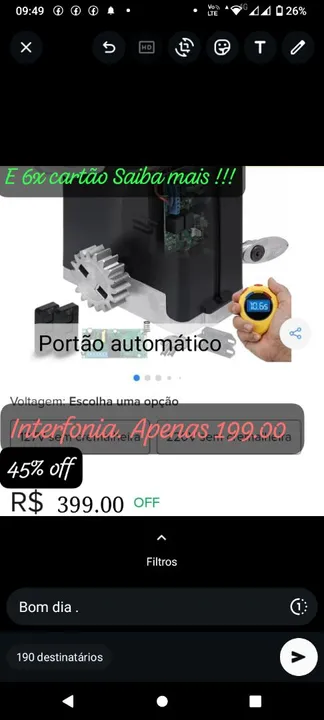 Portão automático