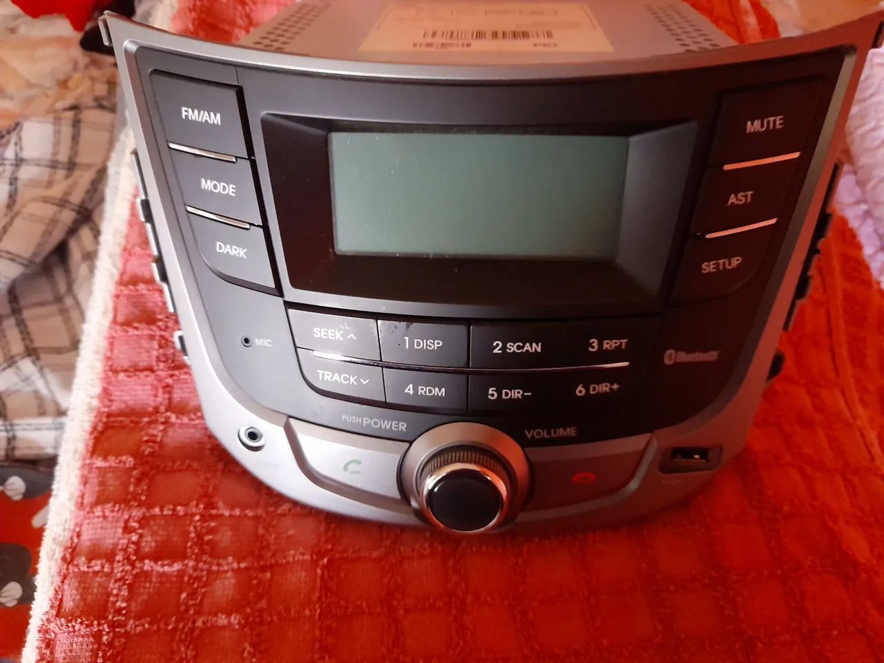 Som automotivo original Hyundai