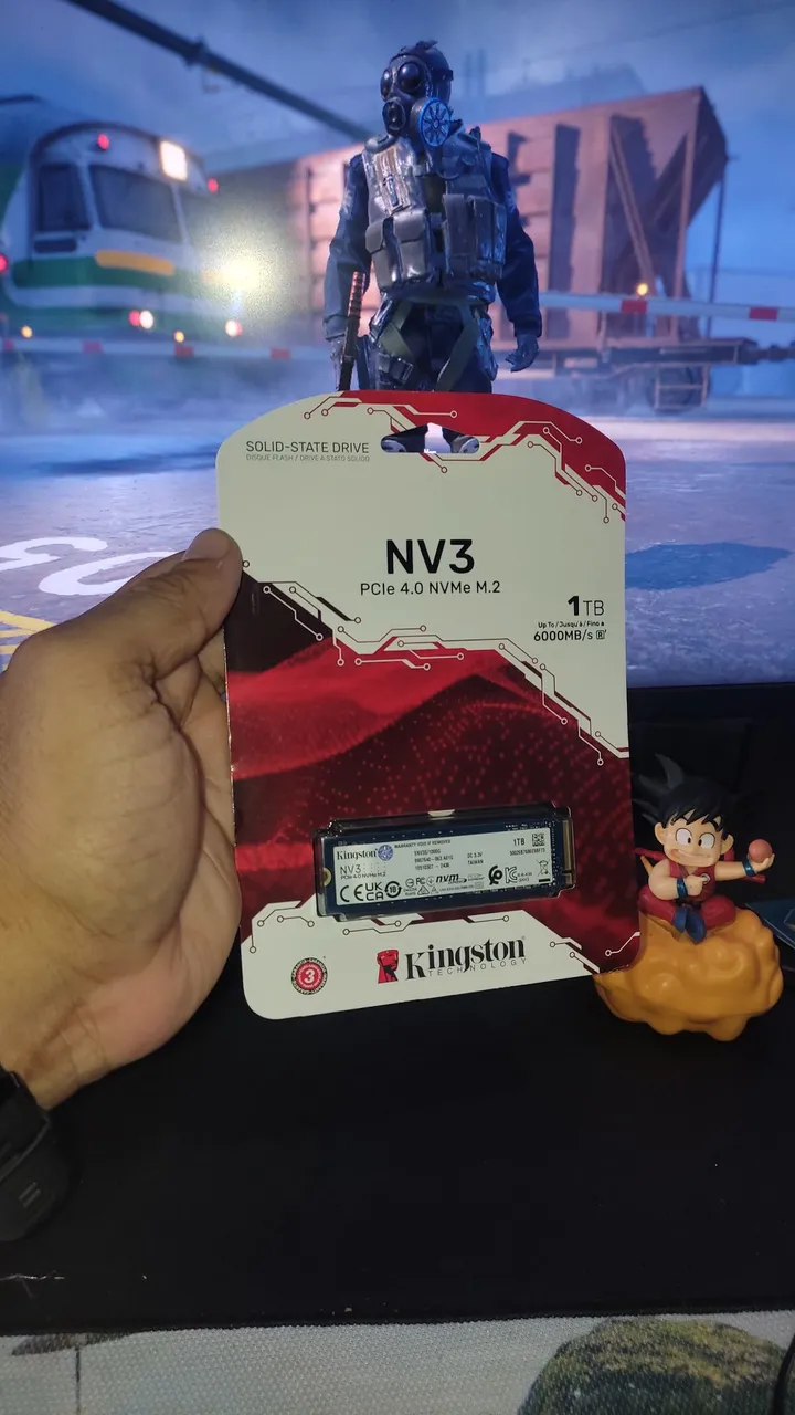SSD Kingston NV3 1TB PCIe 4.0 NVMe M.2