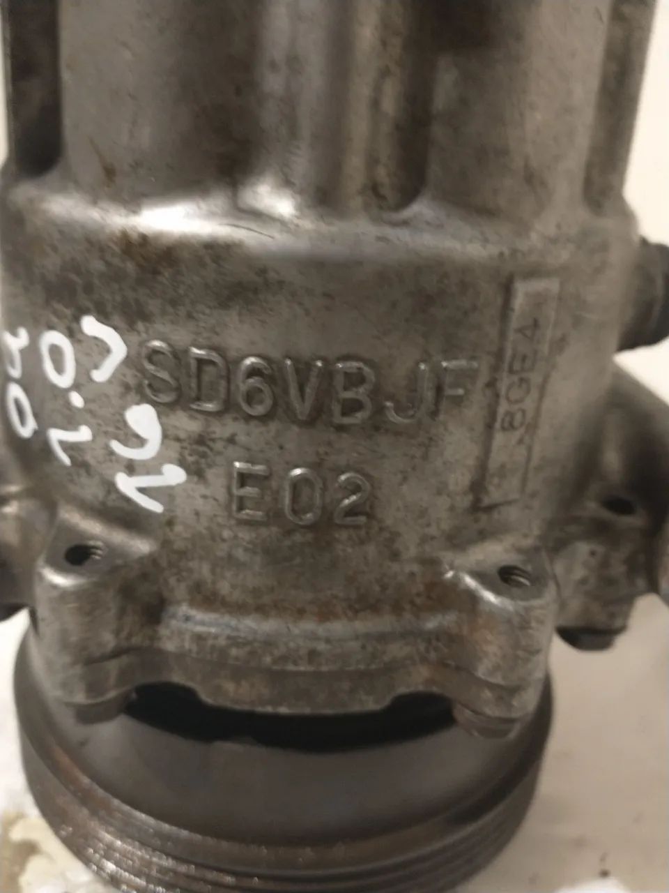 Compressor de Ar Condicionado Renault Clio 2004 1.0 16v - Foto 5
