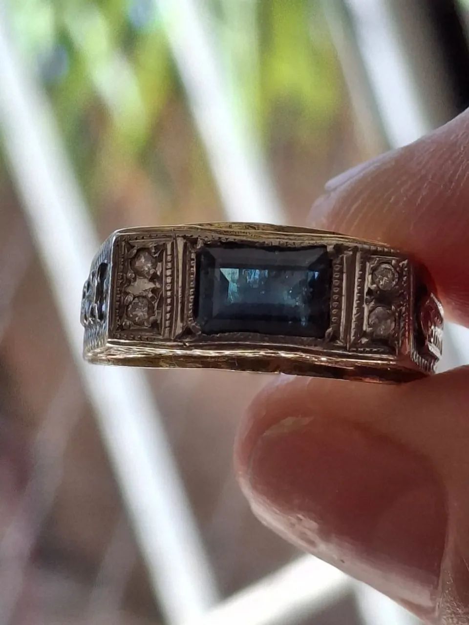 Anel ouro Profissão Contador - Foto 4