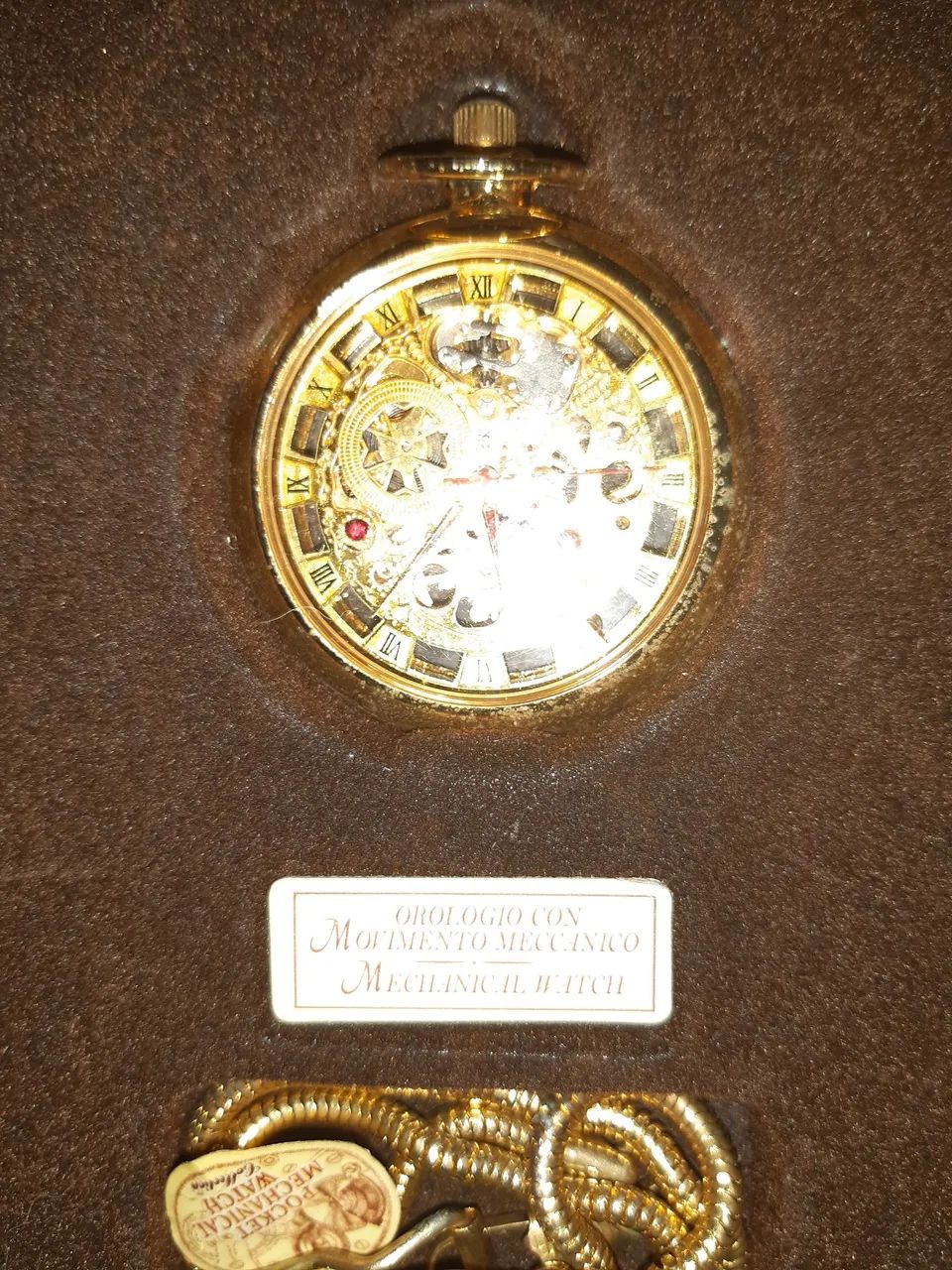 Relógio de bolso mecânico vintage - Foto 4