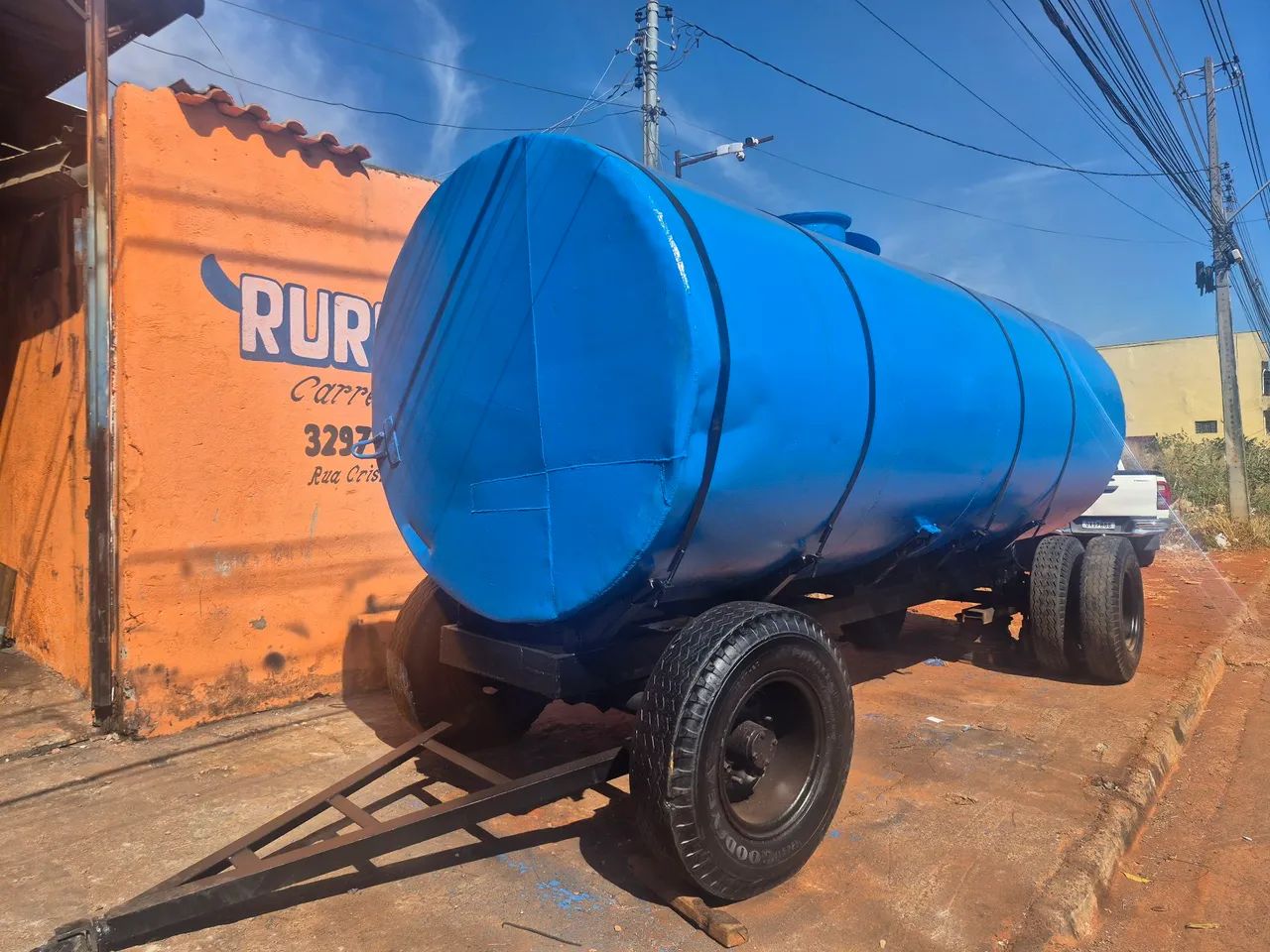 Carreta tanque de vários tamanhos com ou sem bomba * - Foto 3
