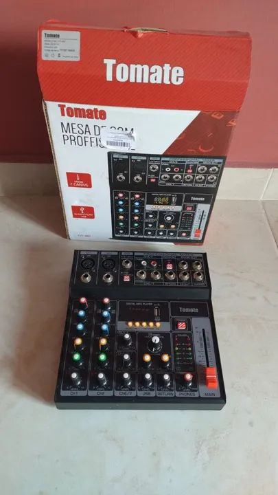 Mesa de Som Profissional (Tomate 7) - Foto 2