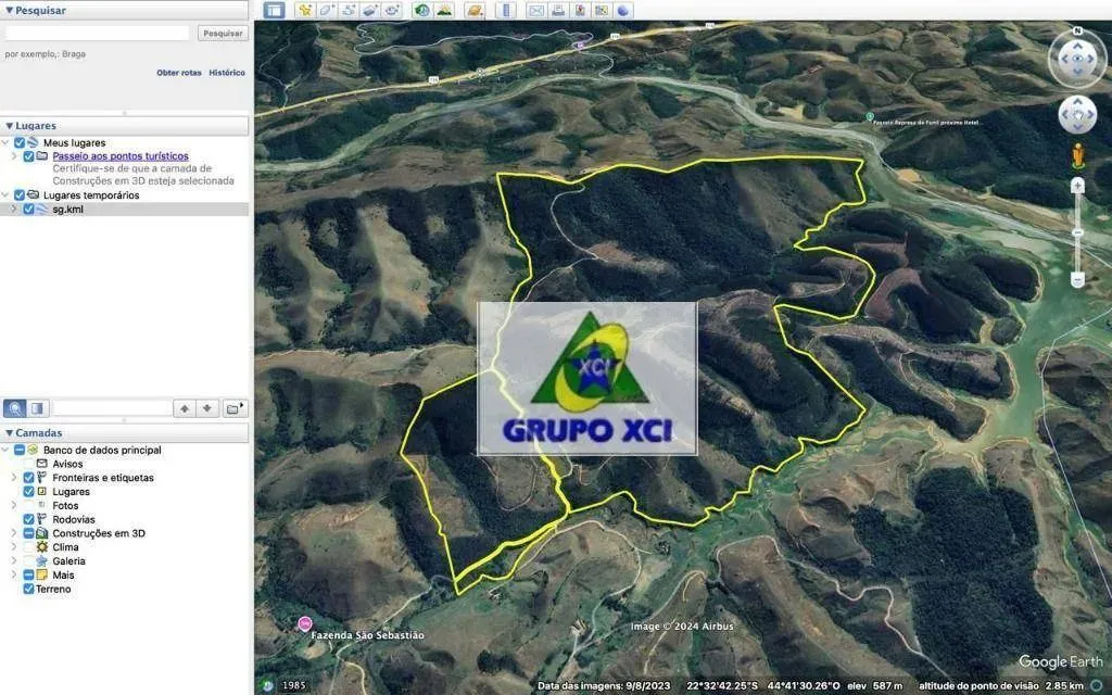 Fazenda à venda, 3388000 m² por R$ 10.600.000 - Centro - Areias/SP