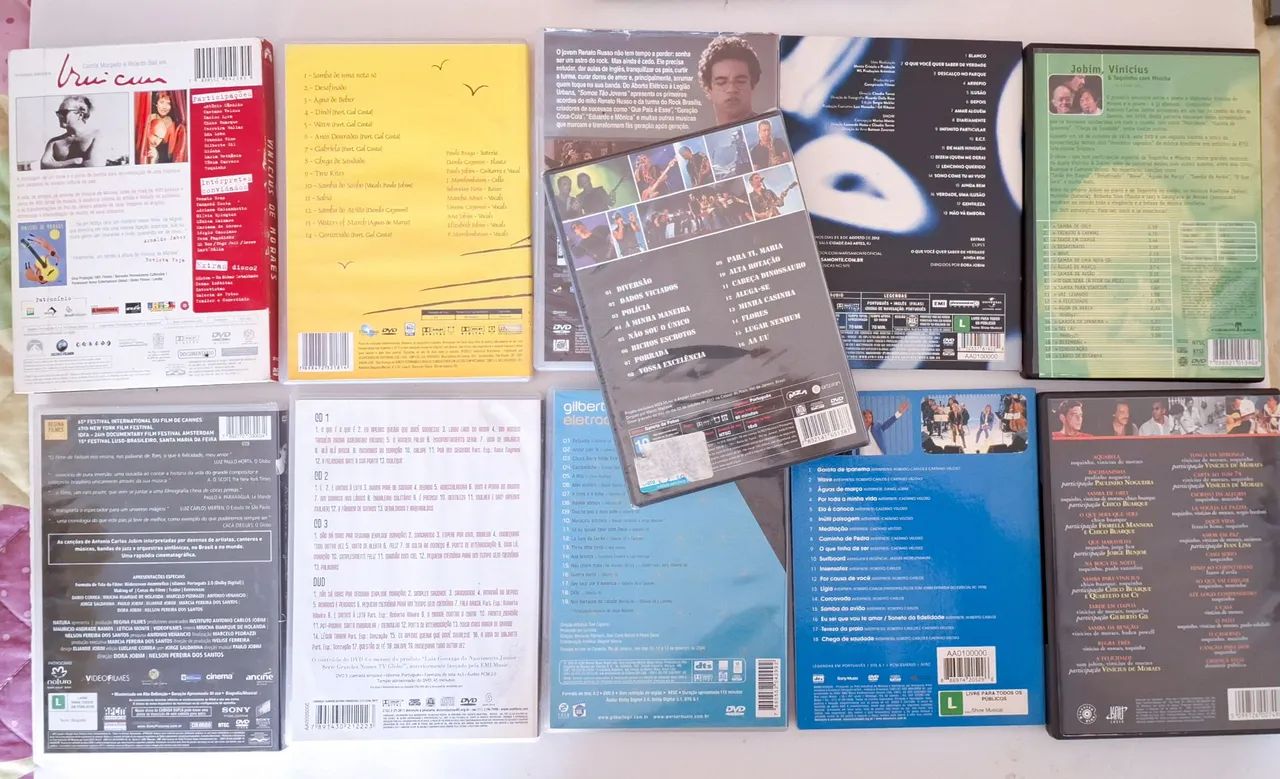 Lote 11 dvds MPB música artistas nacionais - Foto 2