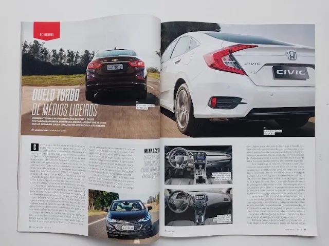 Honda Civic Touring e EXL 2017 - Revista Auto Esporte  - Foto 4