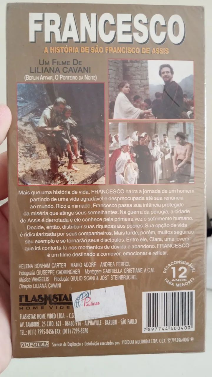 Fita VHS lacrada Francesco - Foto 2