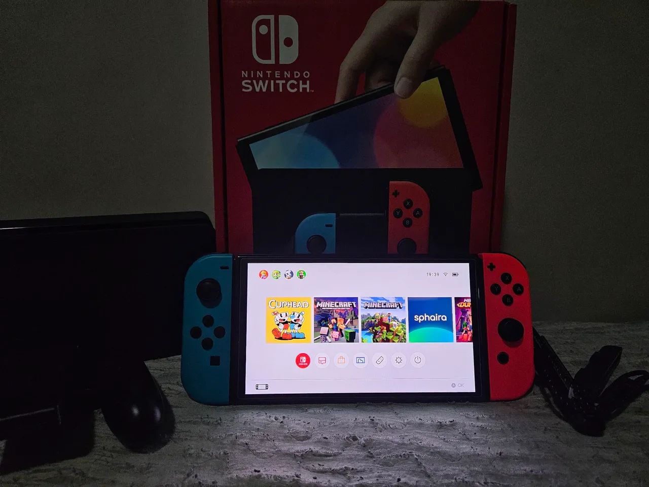 Nintendo Switch OLED Desbloqueado 256g