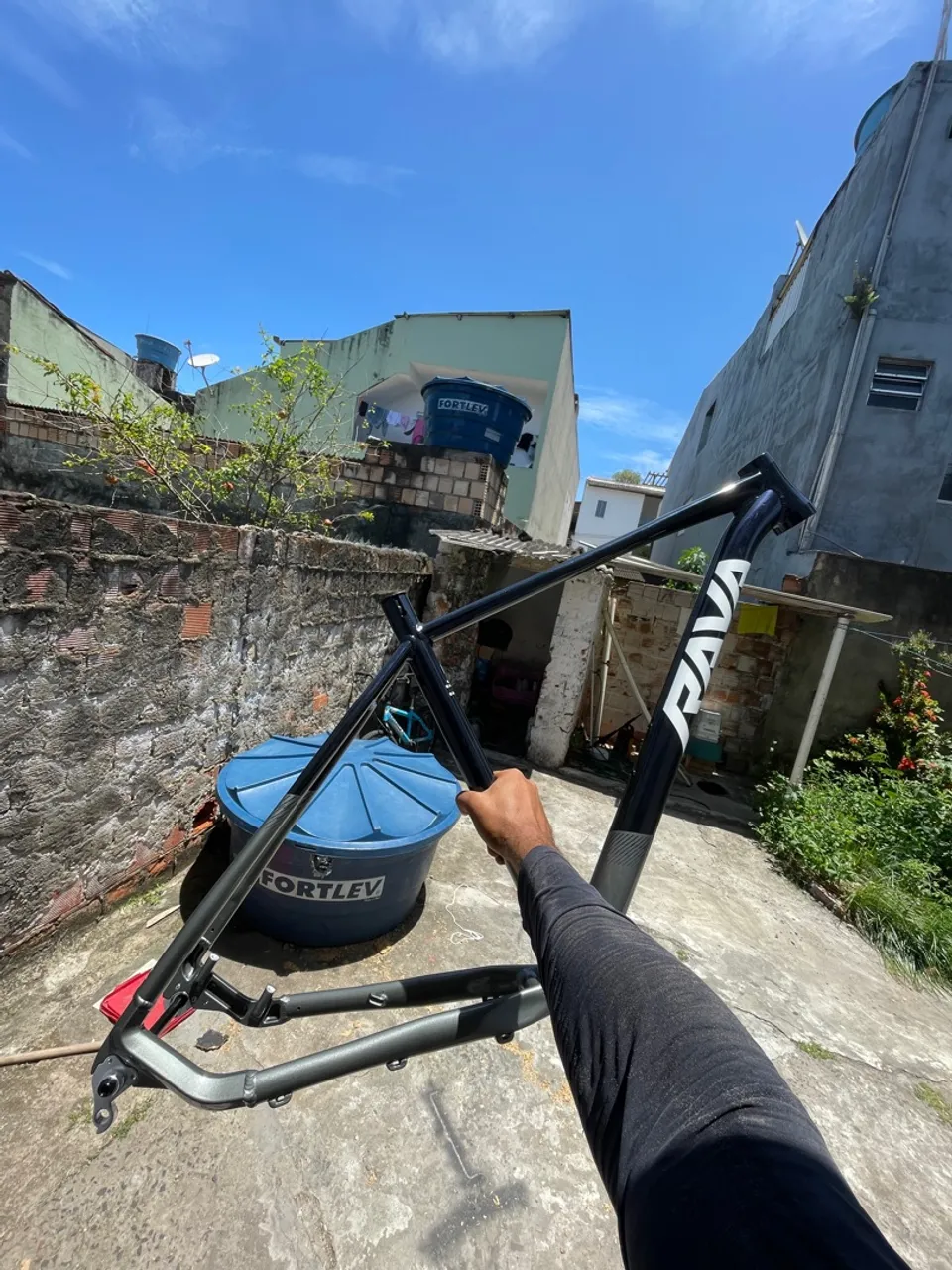 Quadro Rava Nazca Mtb Aro 29 / Azul / cinza