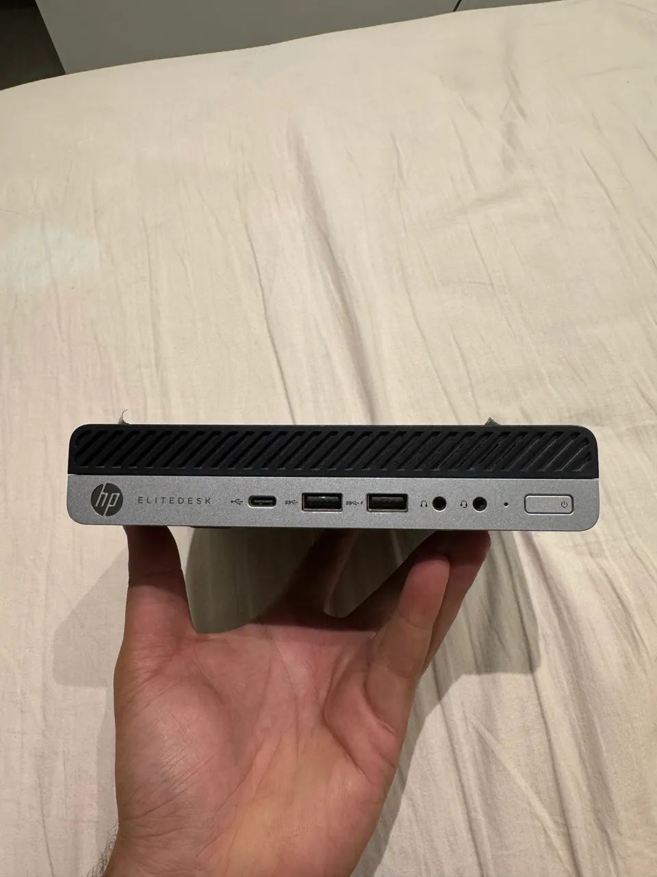 HP EliteDesk 800 G4 Mini PC, Intel Core i5 / 16 GB RAM / 256 GB NVMe SSD