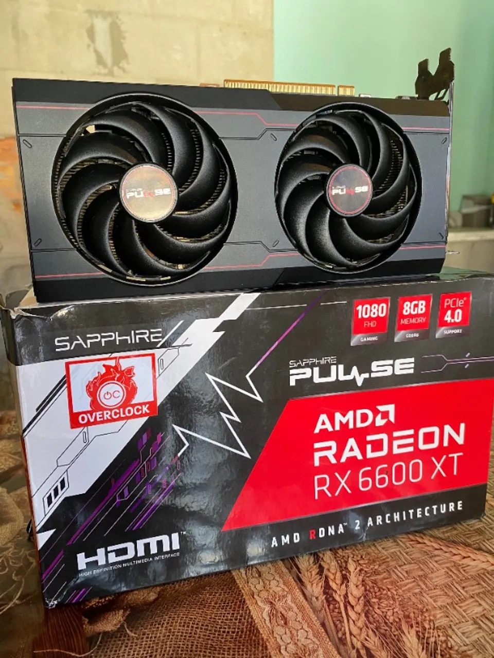 Vendo! Placa de Vídeo Sapphire RX 6600 XT Pulse OC 8GB GDDR6?