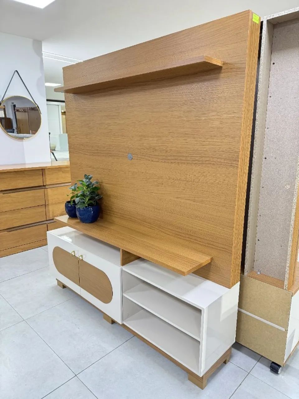 ? ESTANTE HOME THEATER AXIS - HB MÓVEIS ?   - Foto 2