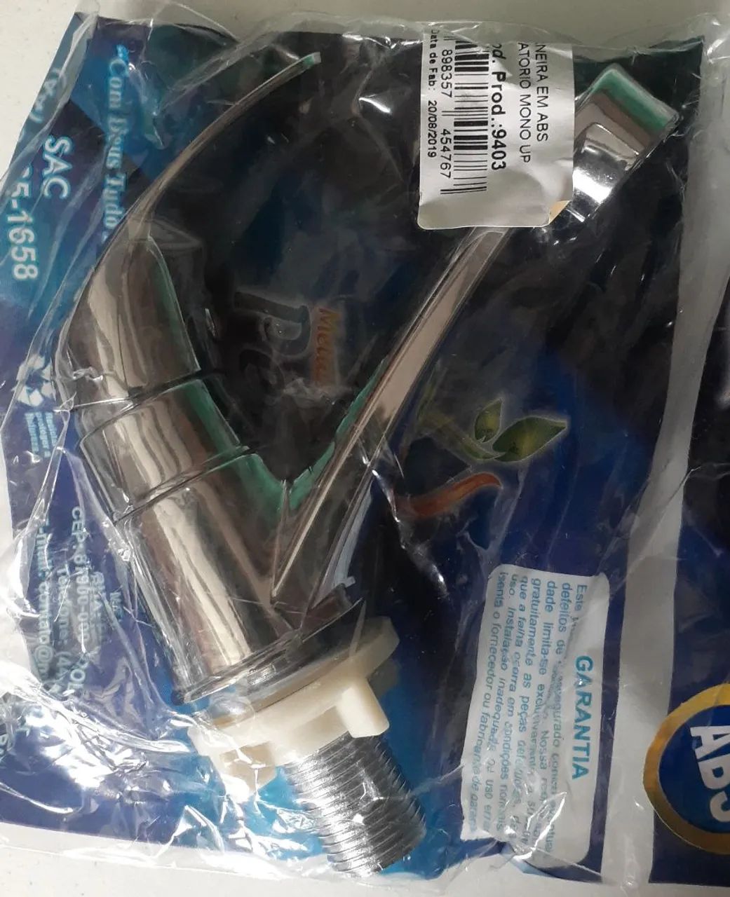 Torneira Monocomando para Lavatório 