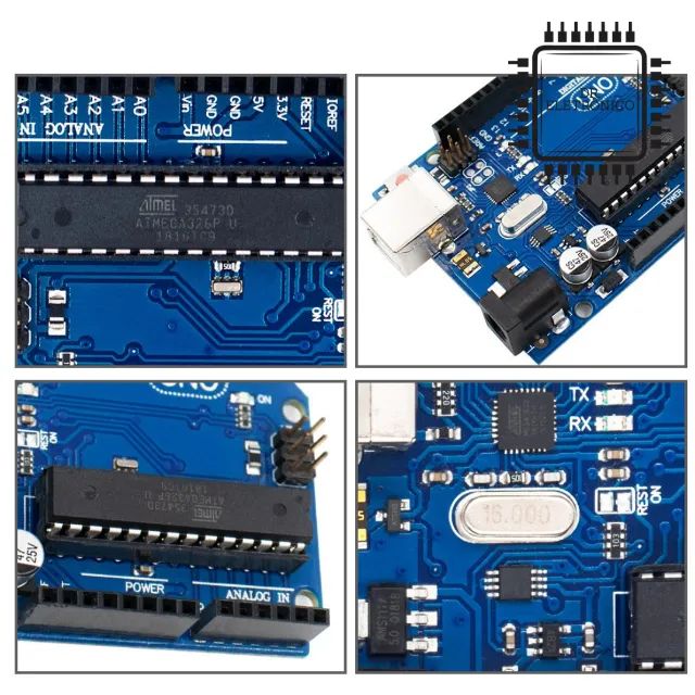 Arduino Uno R3 Atmega16u2 OffBoard - Foto 4