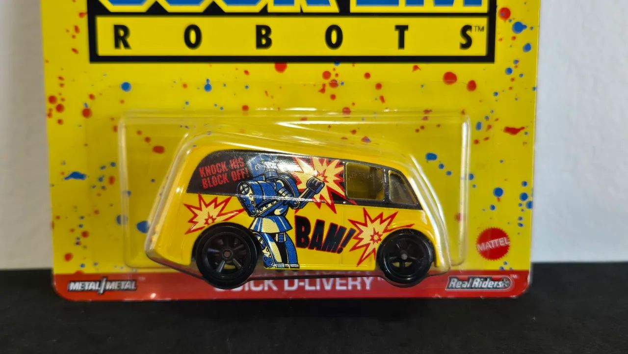Hot Wheels Premium Rock'em Sock'em Robots D-Liver't - Foto 2