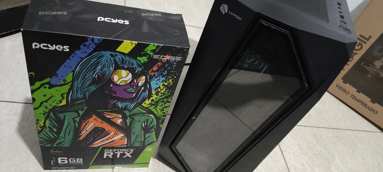 PC GAMER i7 + MONITOR 24" NOVO