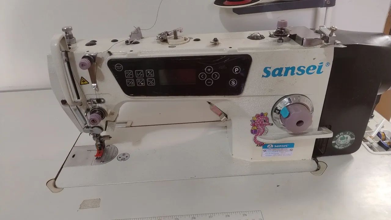 Máquina de Costura Industrial electrónica Sansei  - Foto 2