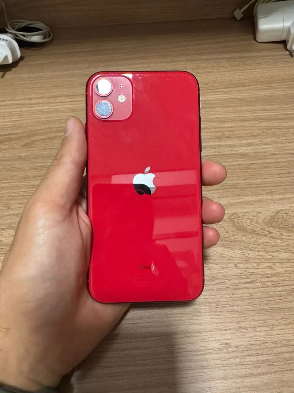 iPhone 11 Vermelho 64GB, Usado em ótimo estado. - Foto 2